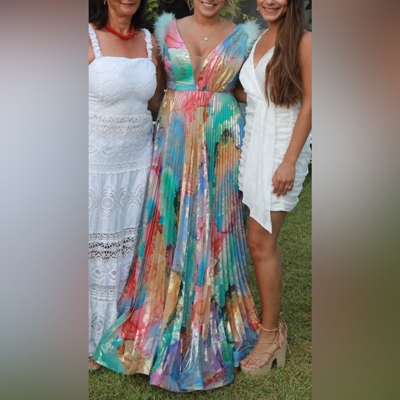 Multicolored Dress - Picture 3 of 3